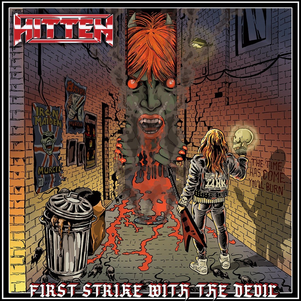 Hitten - First Strike With the Devil (2014) Cover