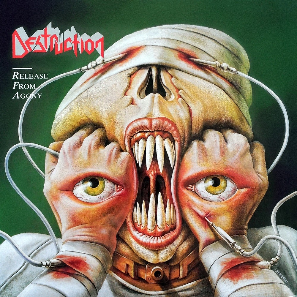 Destruction - Release From Agony (1987) Cover