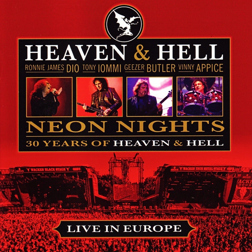 Heaven and Hell - Neon Nights: 30 Years of Heaven & Hell - Live in Europe (2010) Cover
