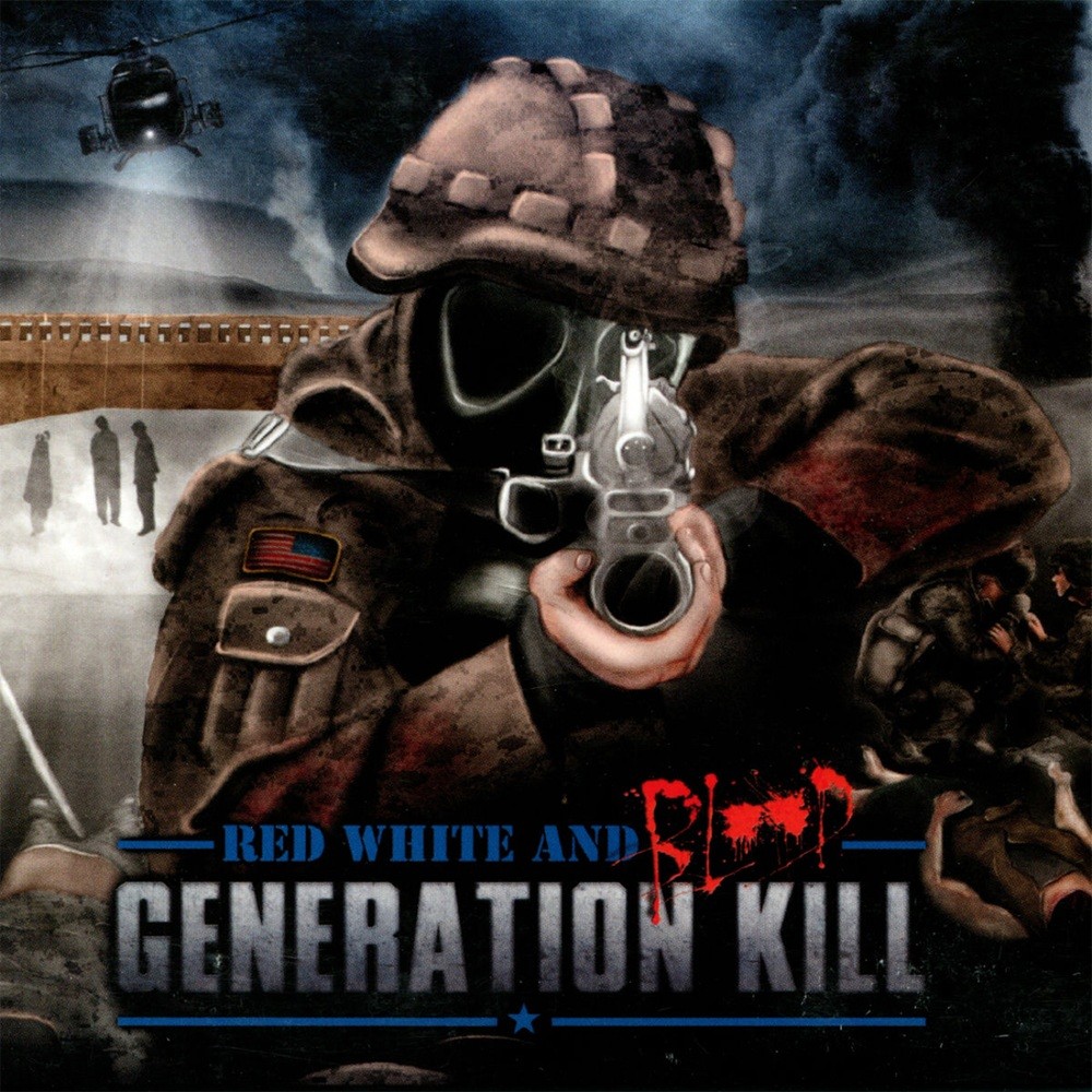 Generation Kill - Red White and Blood (2011) Cover
