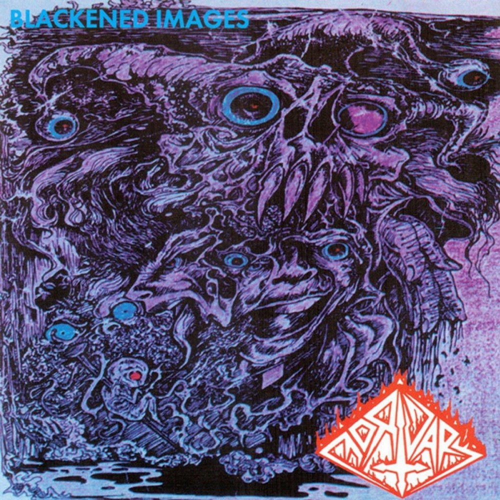 Mortuary - Blackened Images (1990) Cover