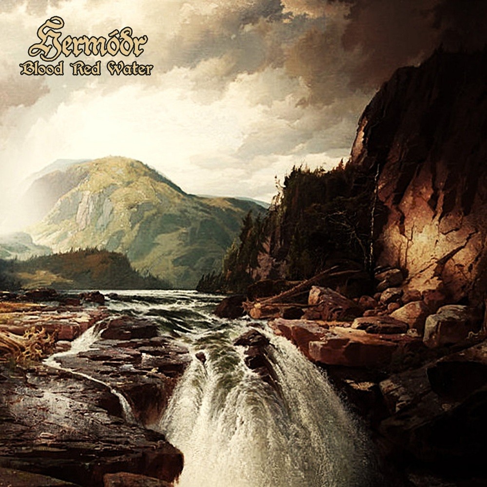 Hermóðr - Blood Red Water (2024) Cover