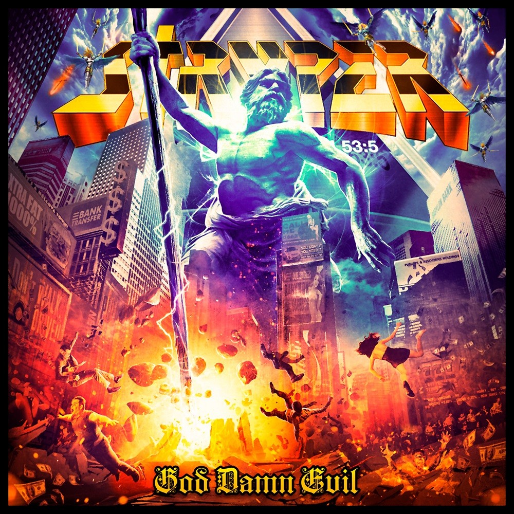 Stryper - God Damn Evil (2018) Cover