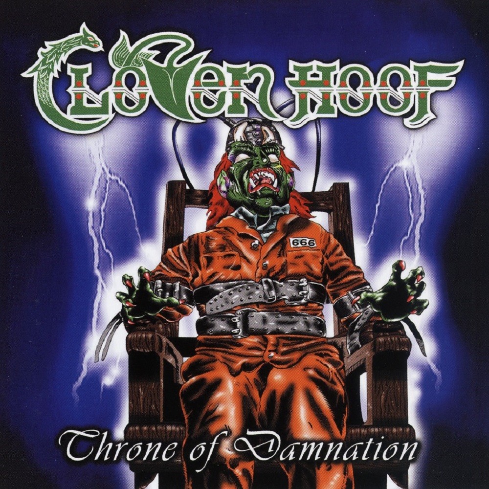 Cloven Hoof - Throne of Damnation (2010) Cover