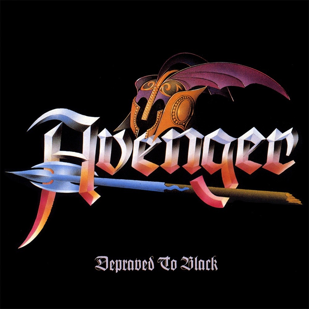 Avenger (GER) - Depraved to Black (1985) Cover