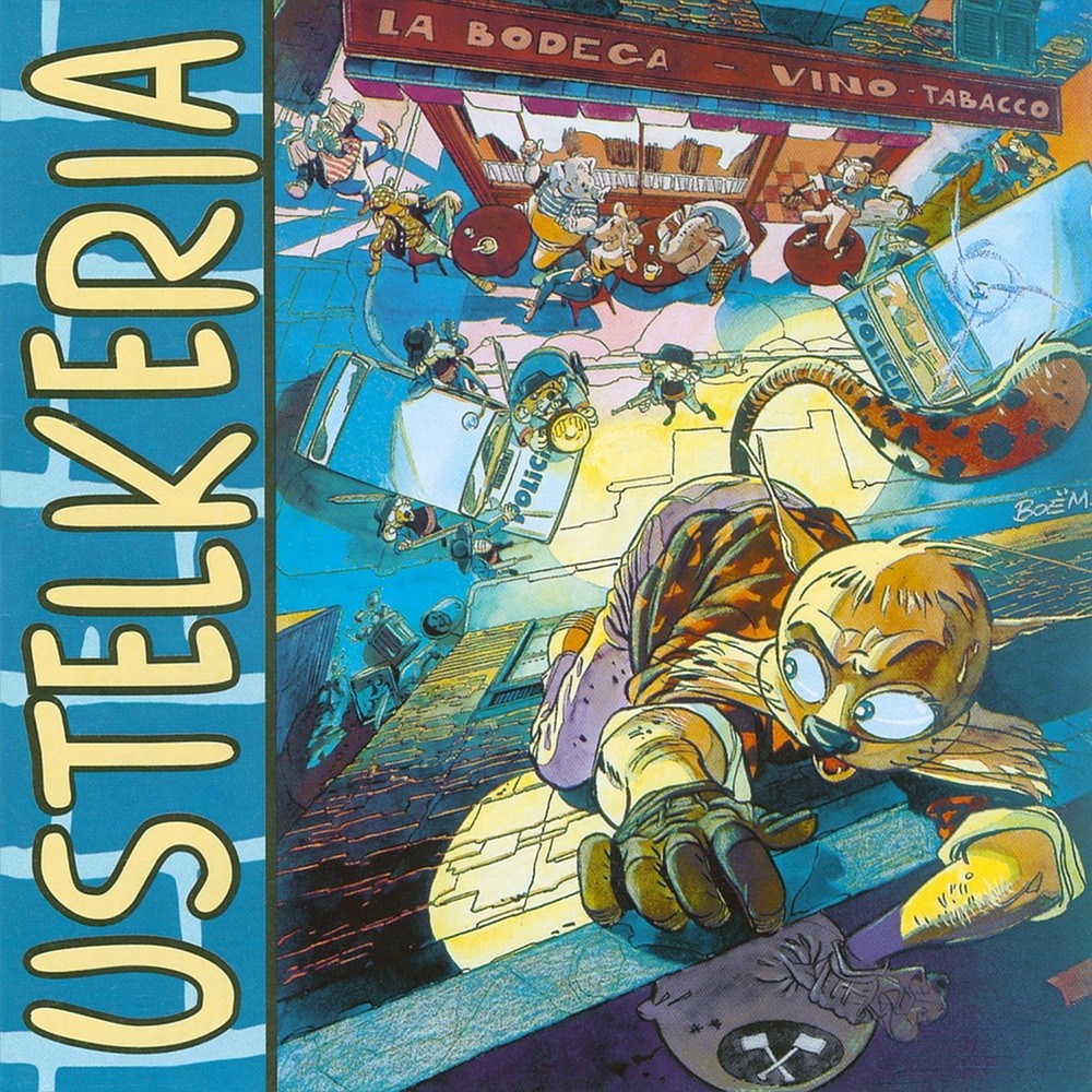 Negu Gorriak - Ustelkeria (2001) Cover