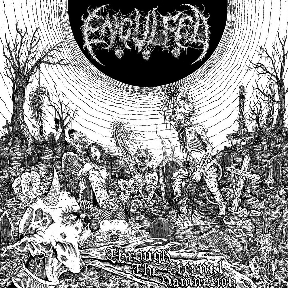 Engulfed - Through the Eternal Damnation (2012) Cover