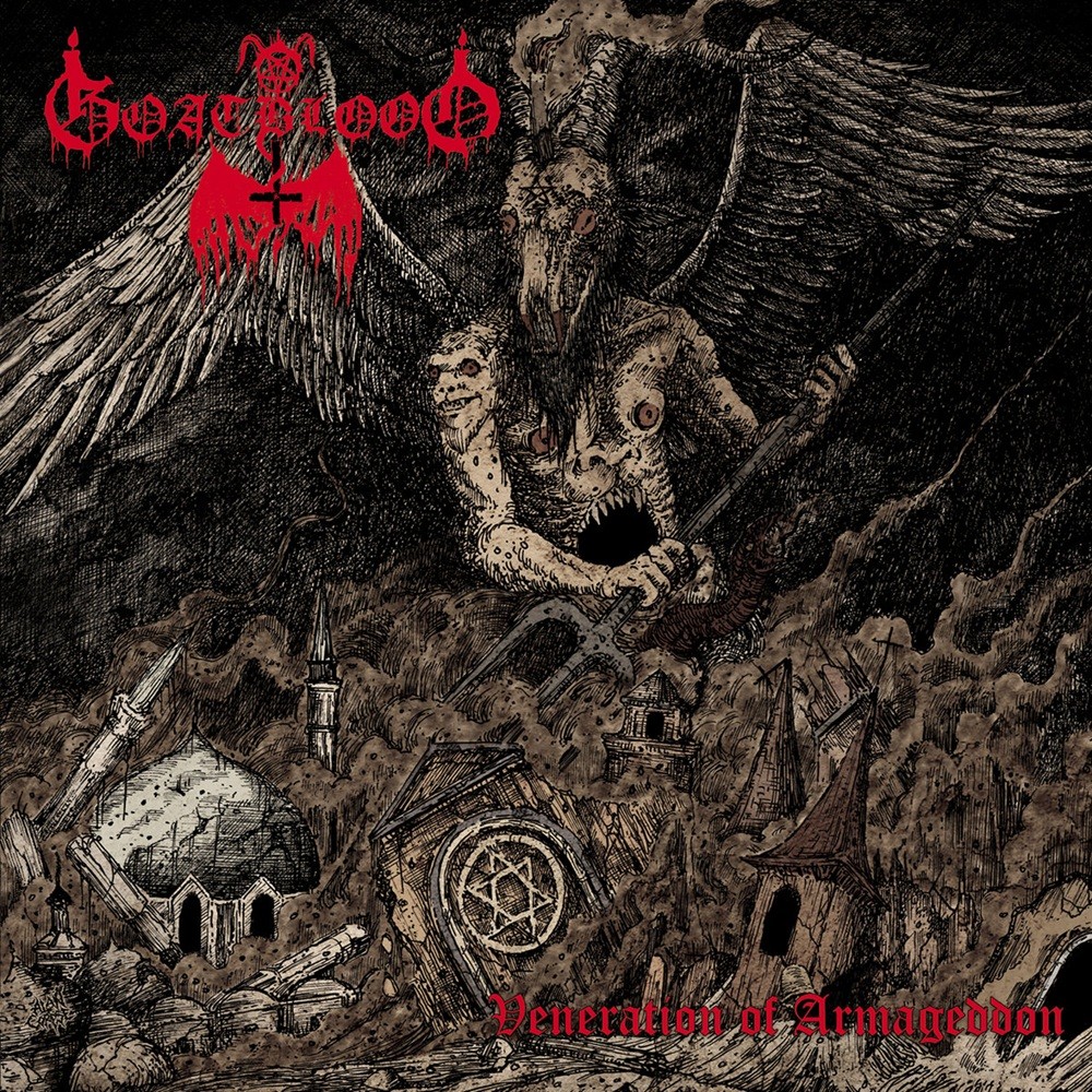 Goatblood - Veneration of Armageddon (2016) Cover