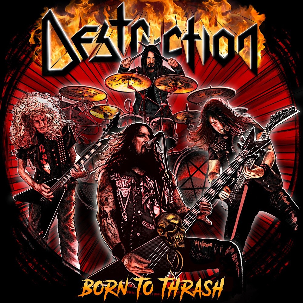Destruction - Born to Thrash (2020) Cover