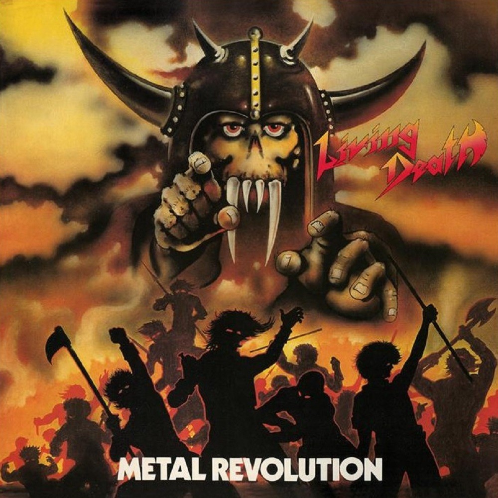 Living Death - Metal Revolution (1985) Cover