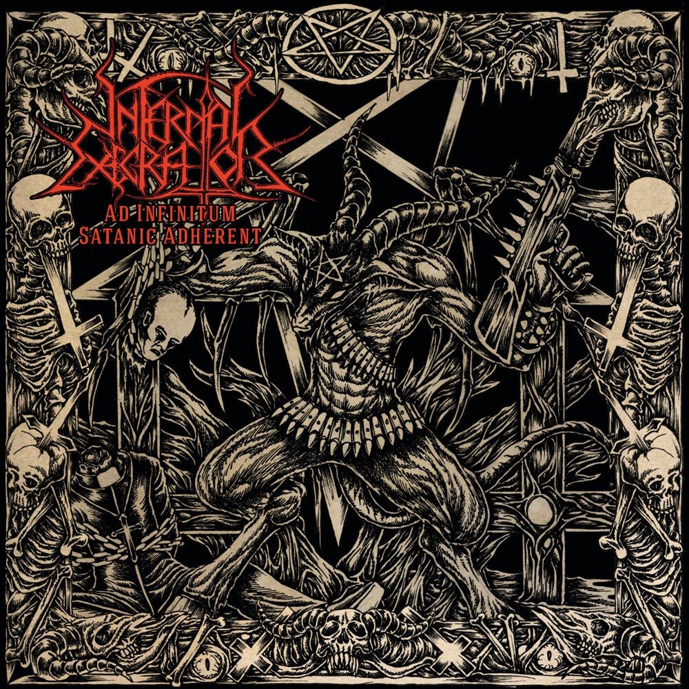 Infernal Execrator - Ad Infinitum Satanic Adherent (2014) Cover