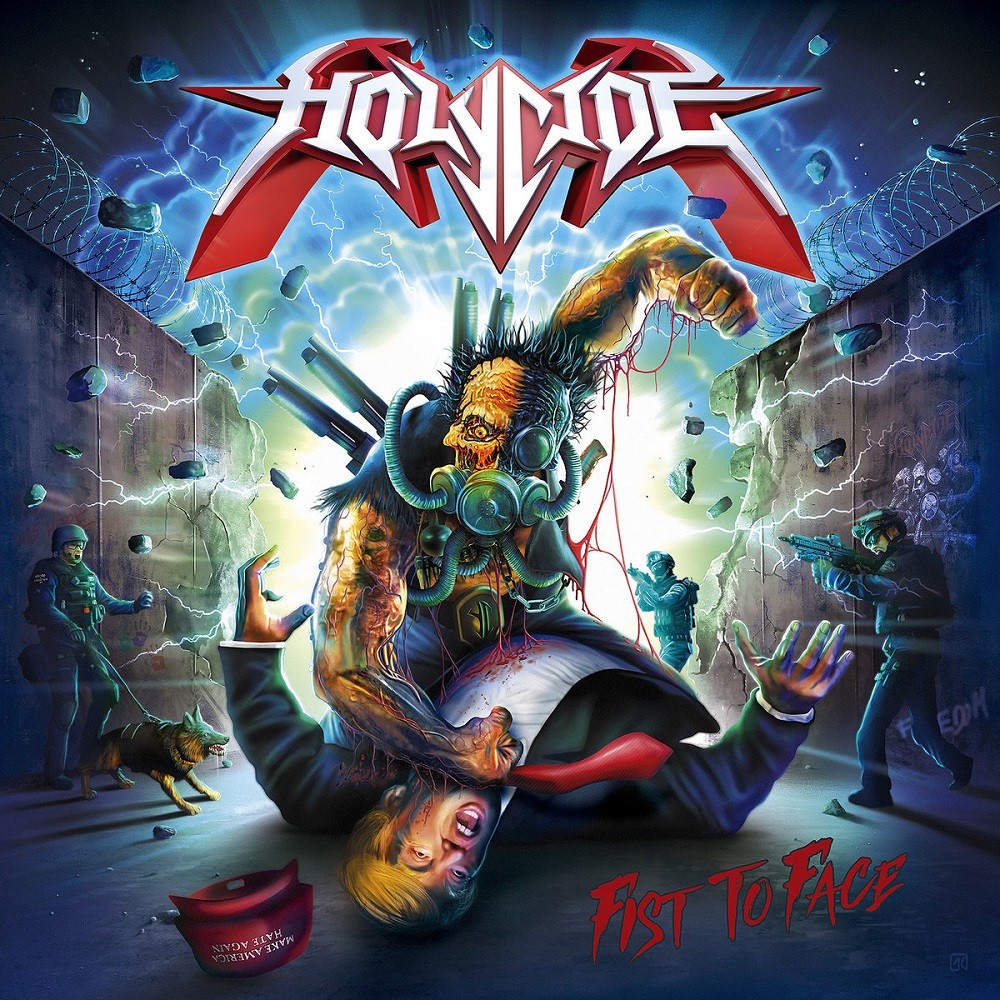 Holycide - Fist to Face (2020) Cover