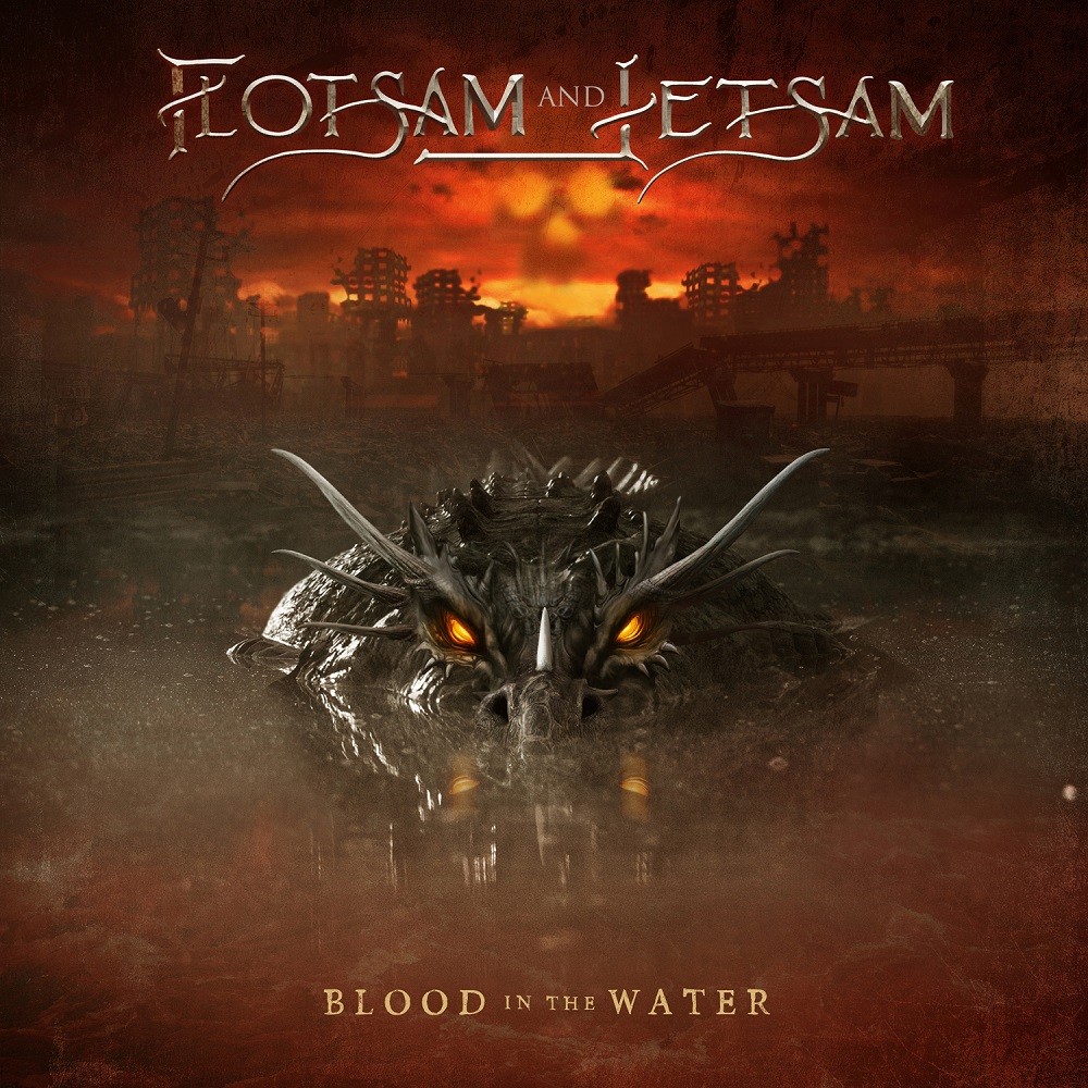 Flotsam and Jetsam - Blood in the Water (2021) Cover