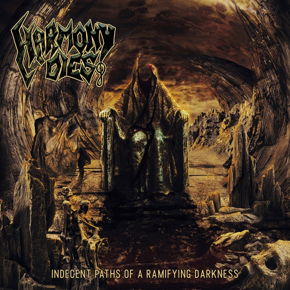 Harmony Dies - Indecent Paths of a Ramifying Darkness (2016) Cover