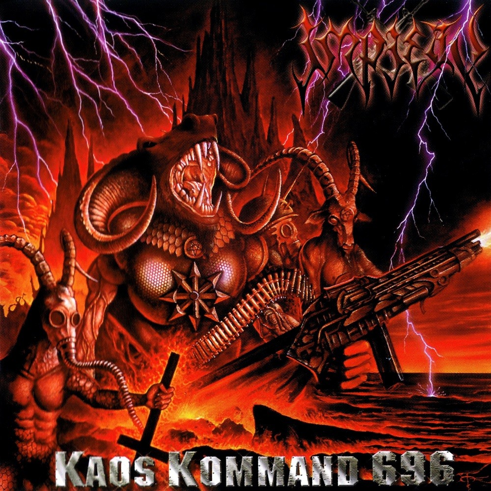 Impiety - Kaos Kommand 696 (2002) Cover
