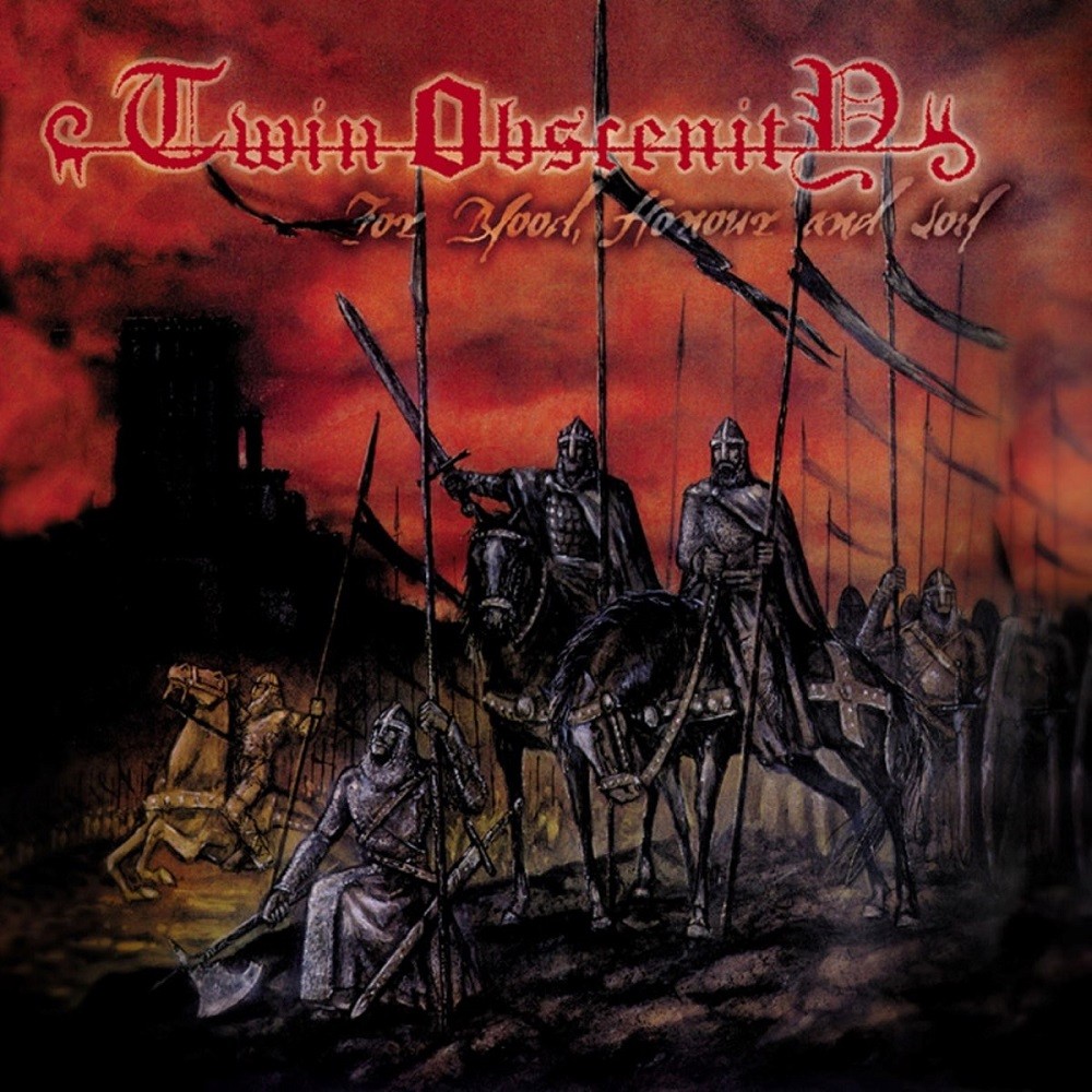 Twin Obscenity - For Blood, Honour and Soil (1998) Cover