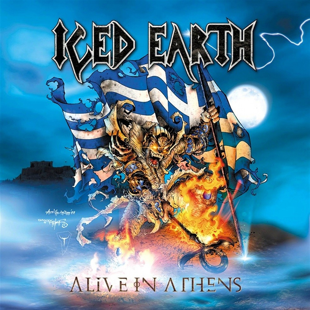 Iced Earth - Alive in Athens (1999) Cover