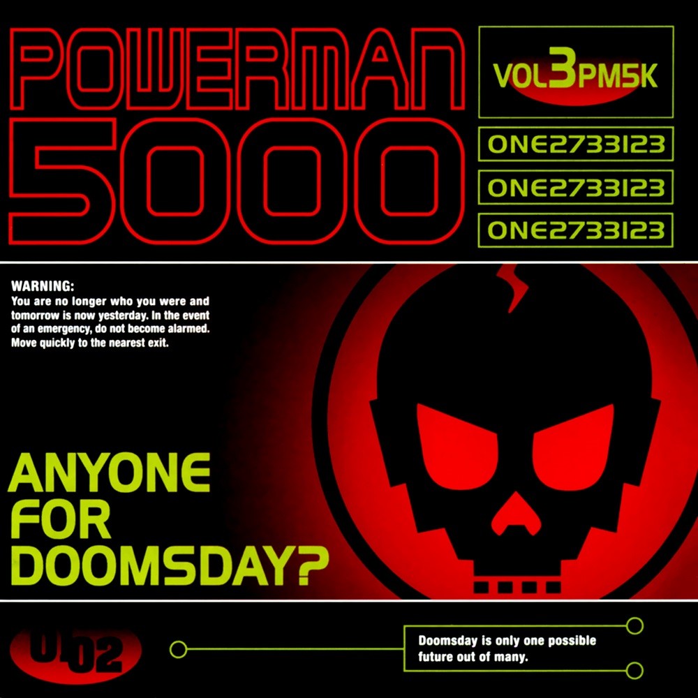 Powerman 5000 - Anyone for Doomsday? (2001) Cover