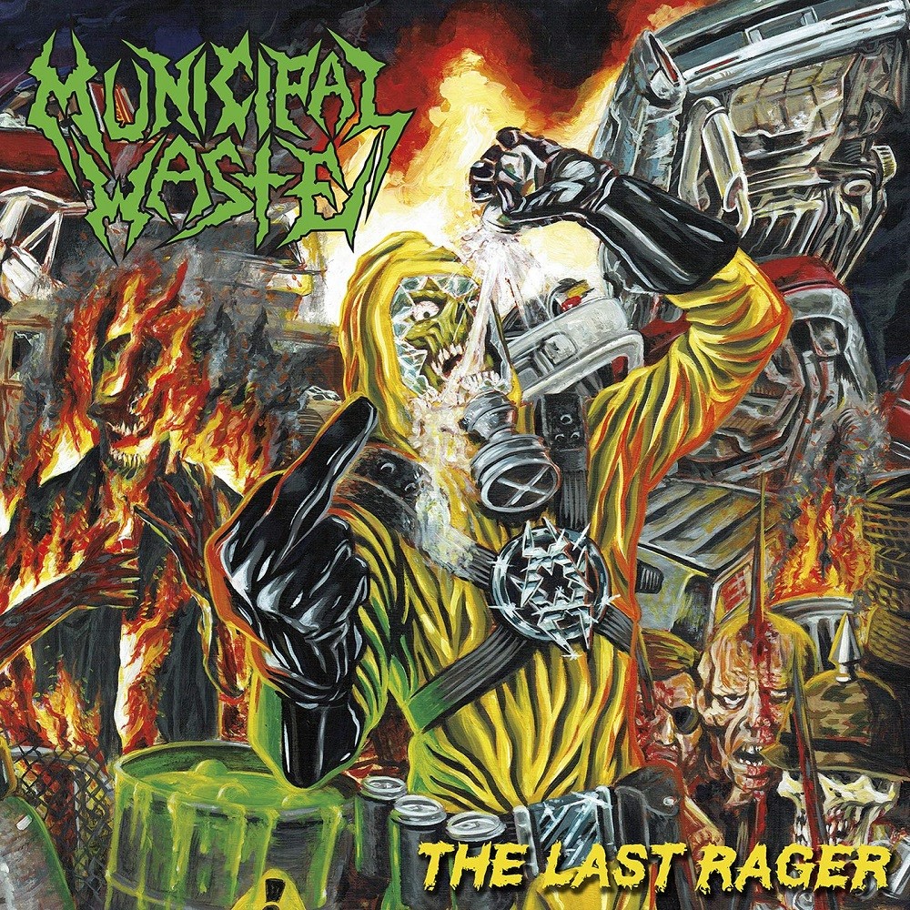 Municipal Waste - The Last Rager (2019) Cover