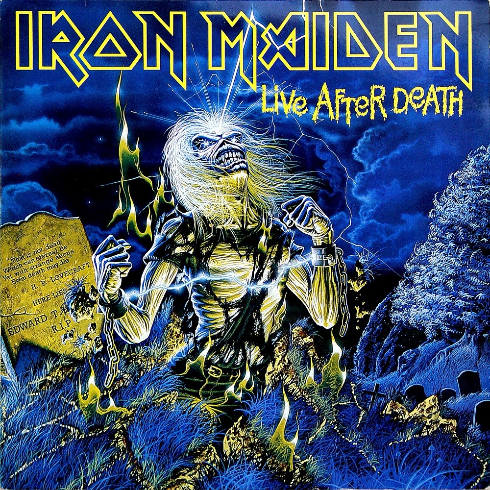 Iron Maiden - Live After Death (1985) Cover