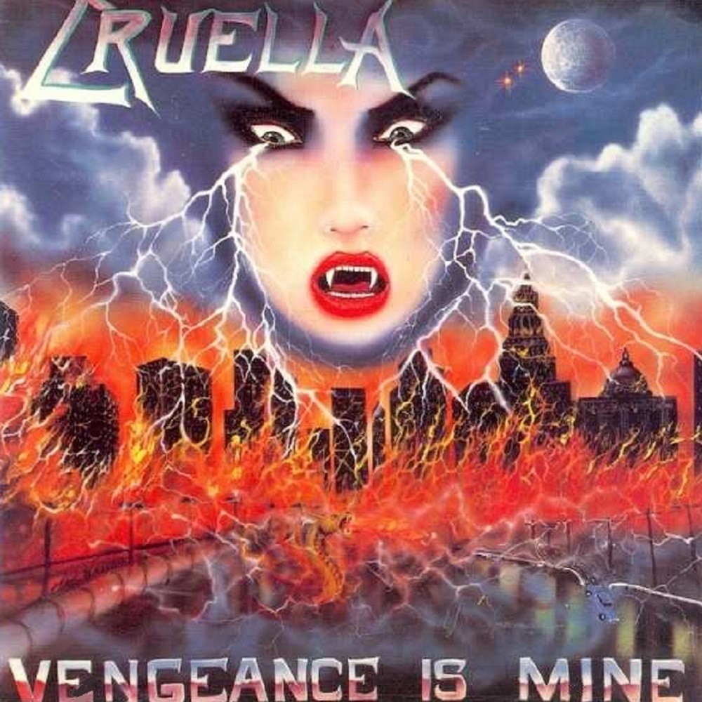 Cruella - Vengeance Is Mine (1989) Cover