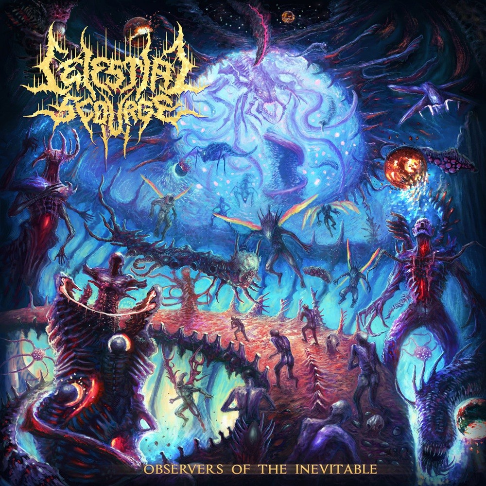 Celestial Scourge - Observers of the Inevitable (2025) Cover