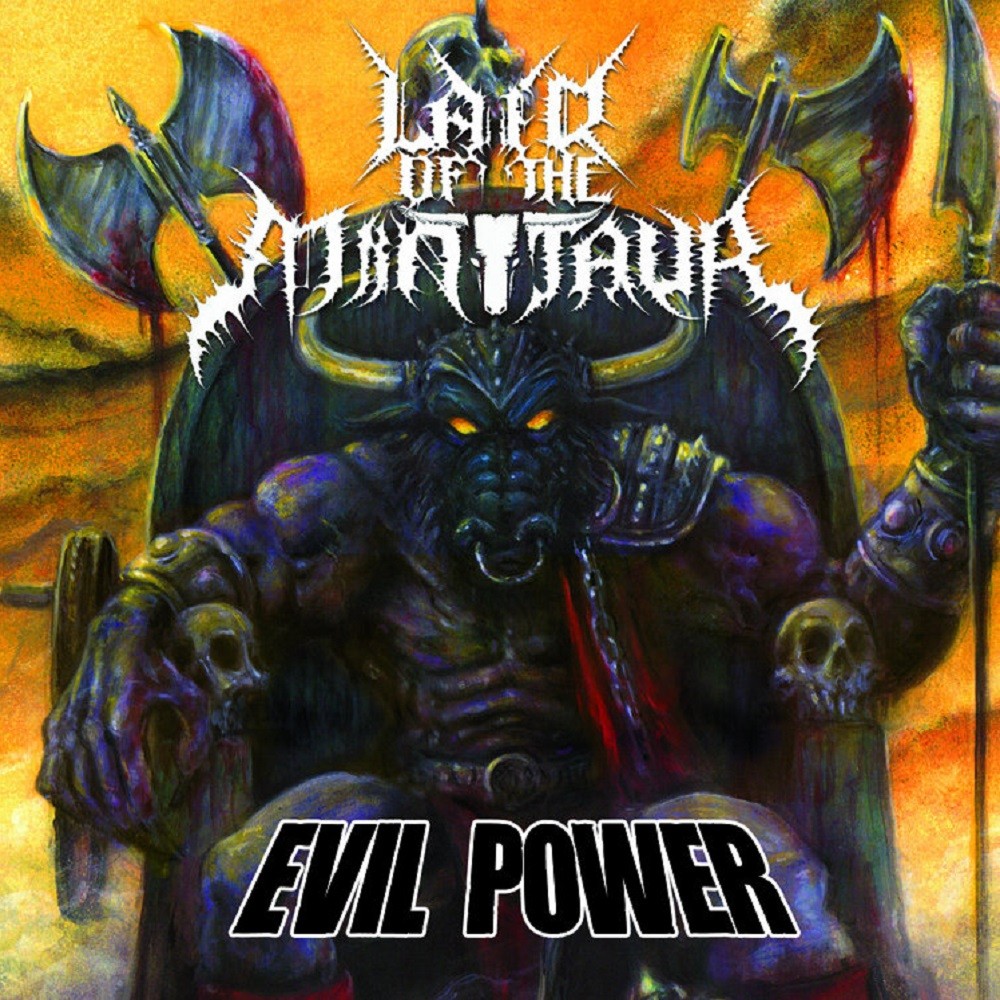 Lair of the Minotaur - Evil Power (2010) Cover