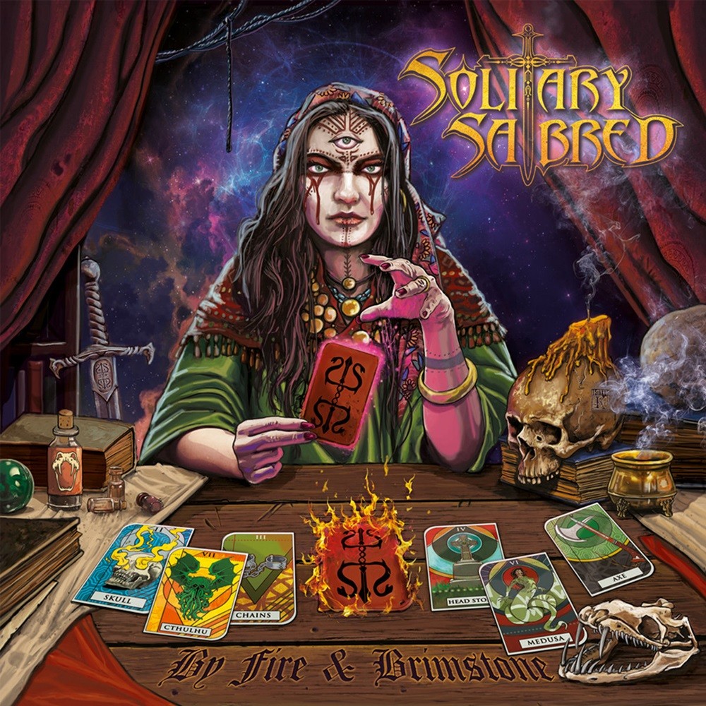 Solitary Sabred - By Fire & Brimstone (2020) Cover