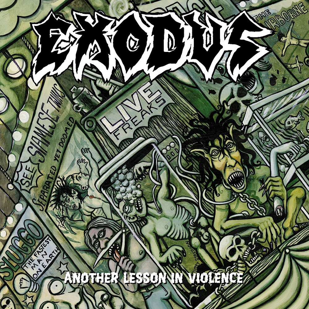 Exodus - Another Lesson in Violence (1997) Cover