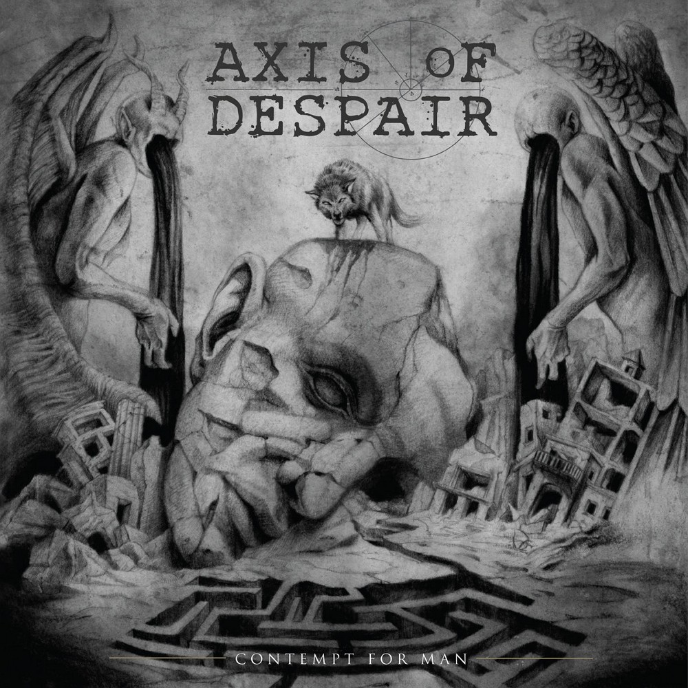 Axis of Despair - Contempt for Man (2018) Cover