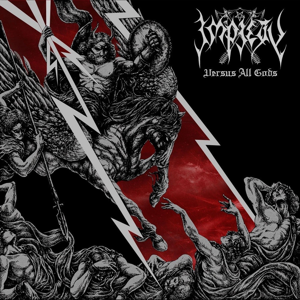 Impiety - Versus All Gods (2019) Cover