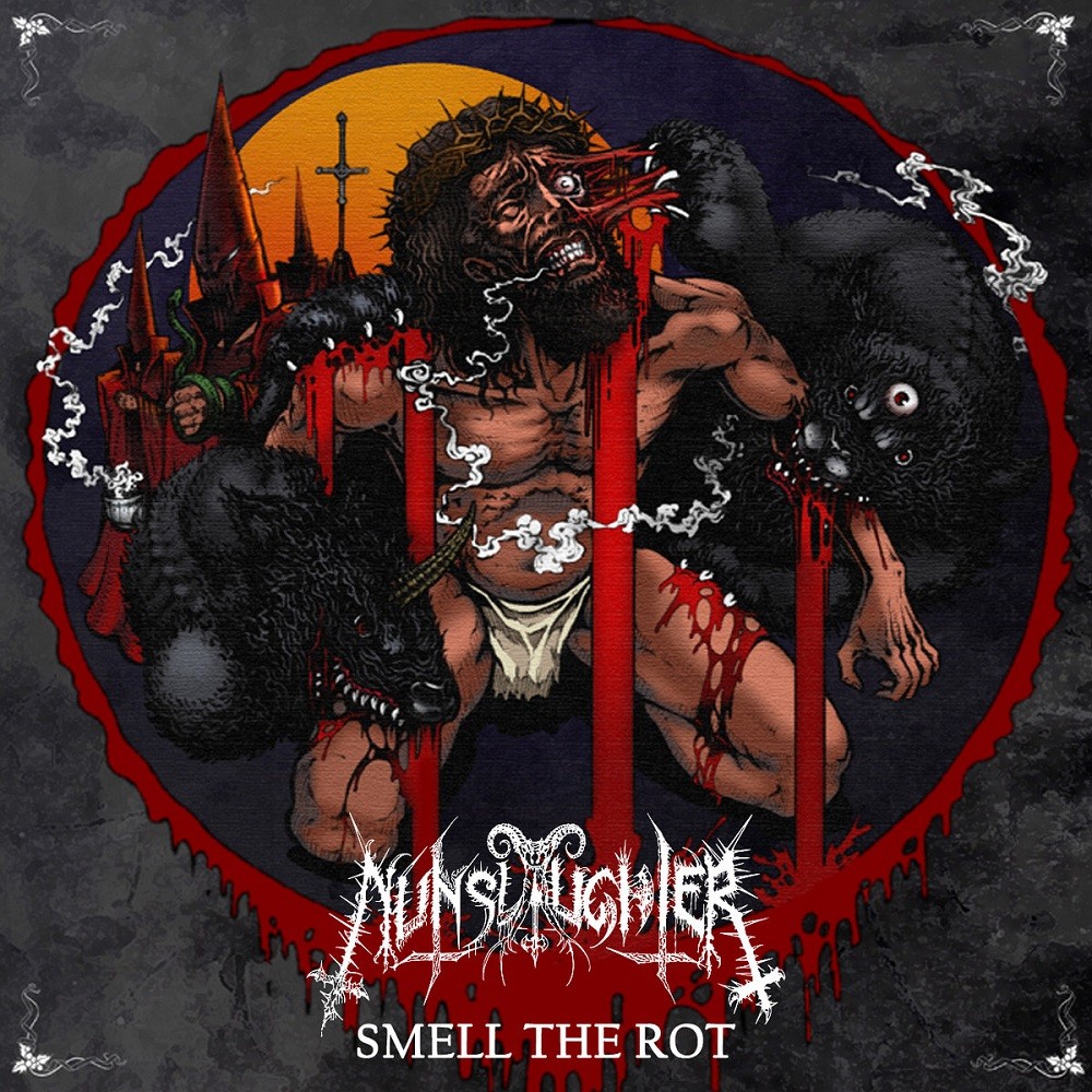 Nunslaughter - Smell the Rot (2018) Cover