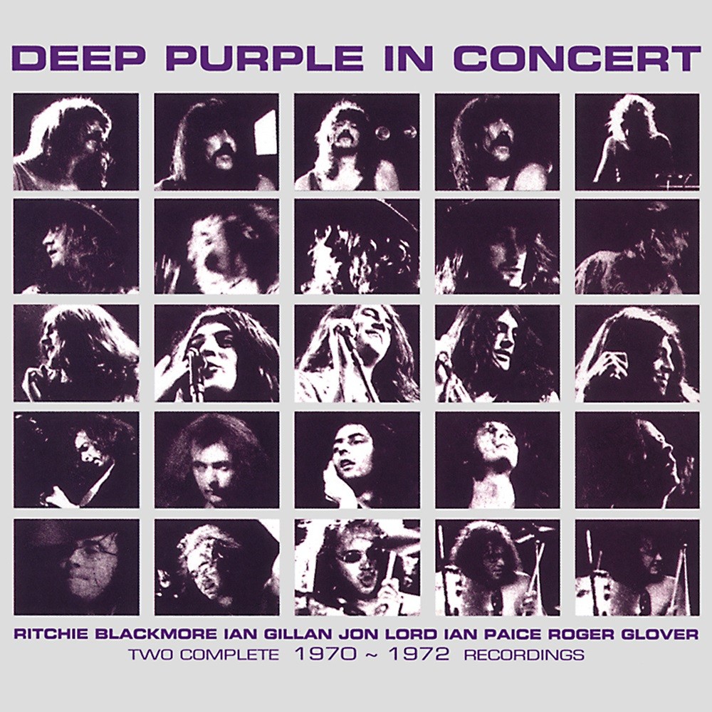 Deep Purple - Deep Purple in Concert (1980) Cover