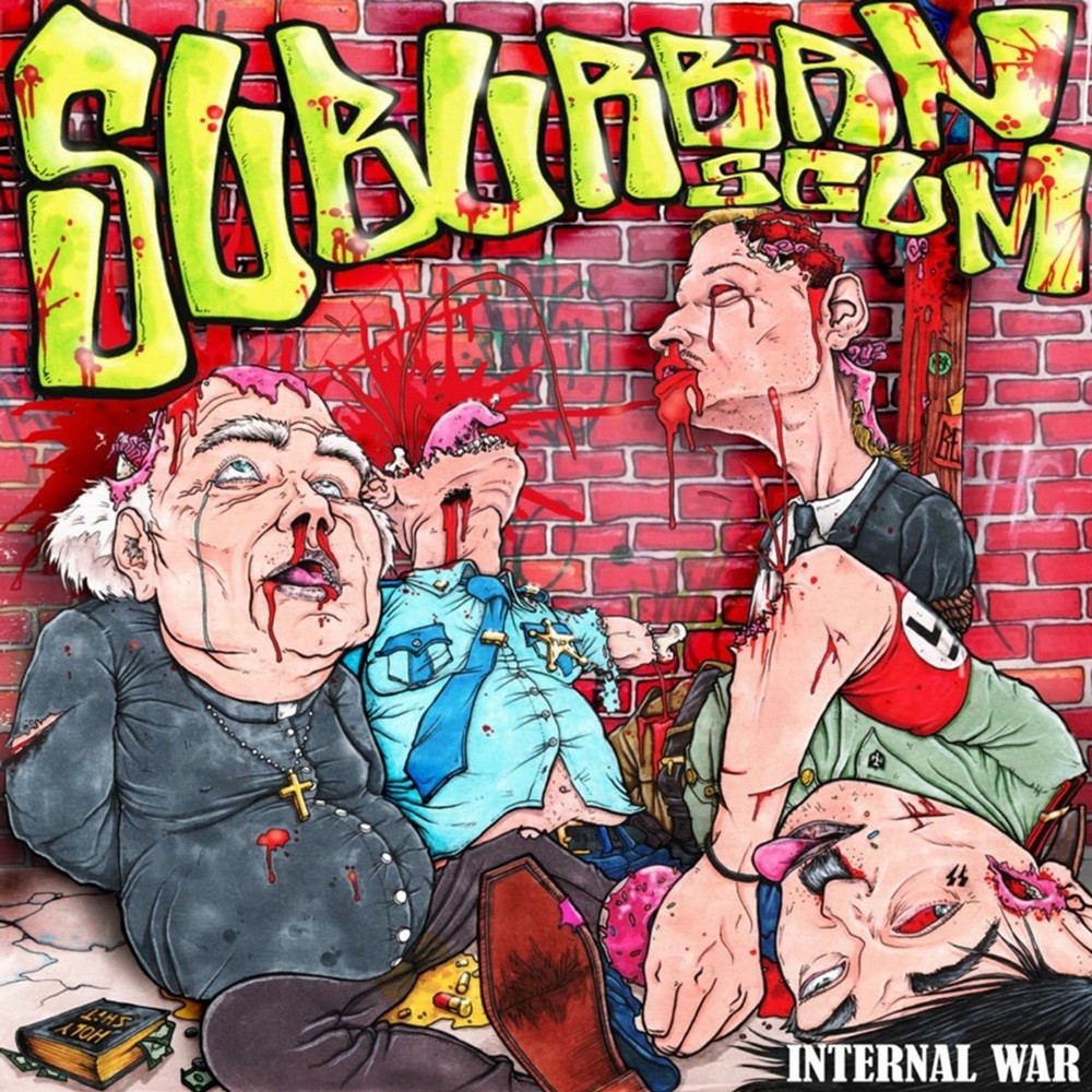 Suburban Scum - Internal War (2010) Cover