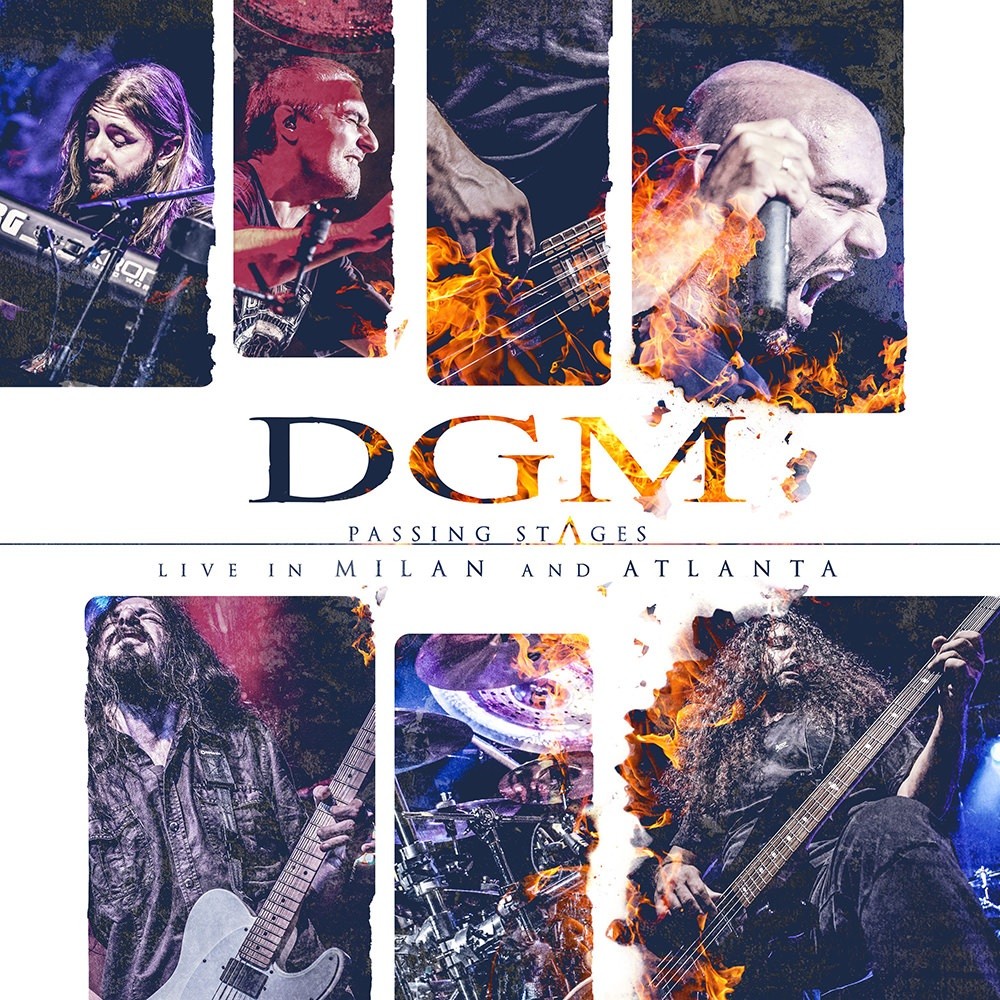 DGM - Passing Stages: Live in Milan and Atlanta (2017) Cover
