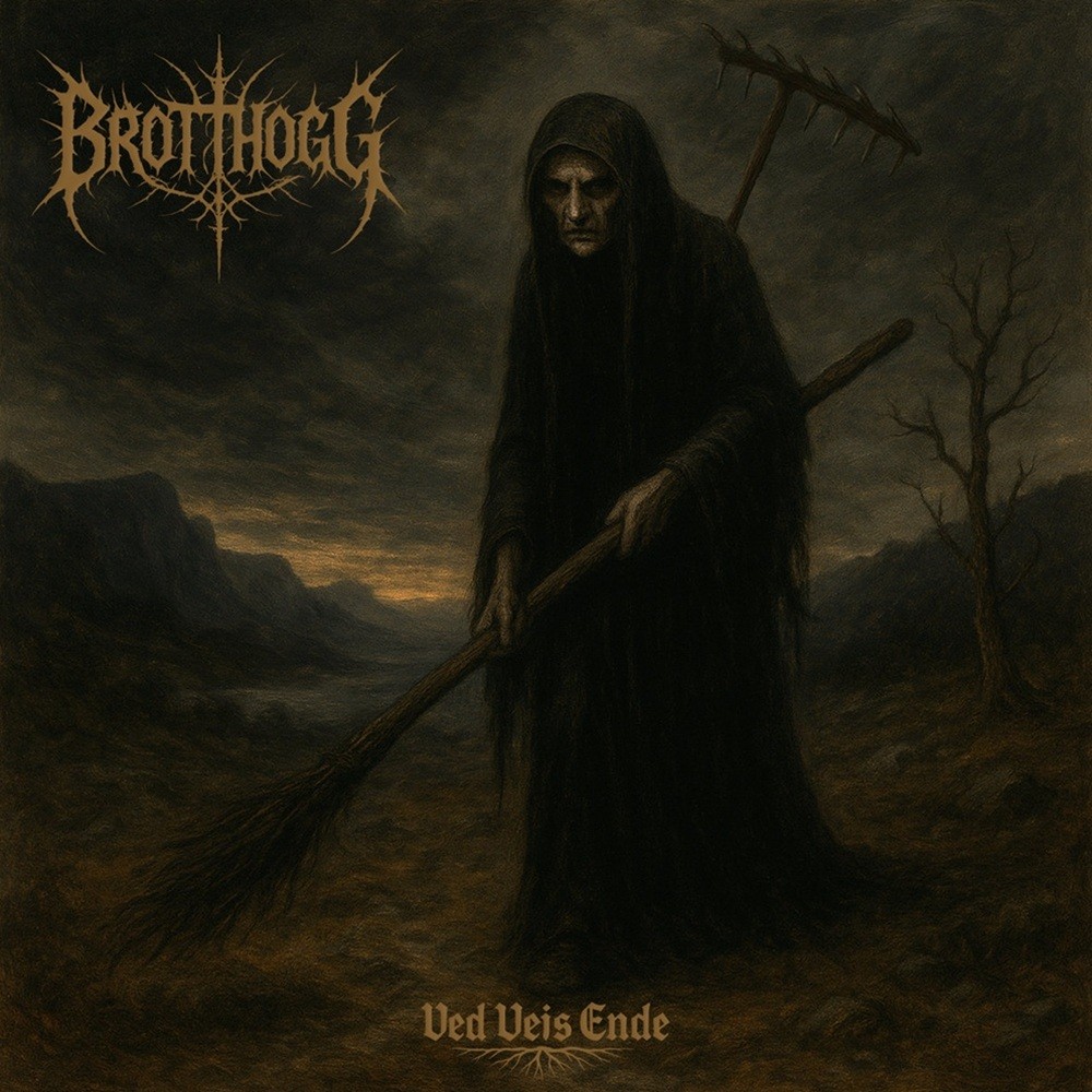 Brotthogg - Ved veis ende (2025) Cover