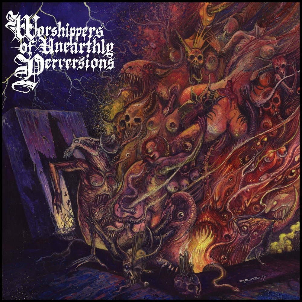 Beastiality - Worshippers of Unearthly Perversions (2017) Cover