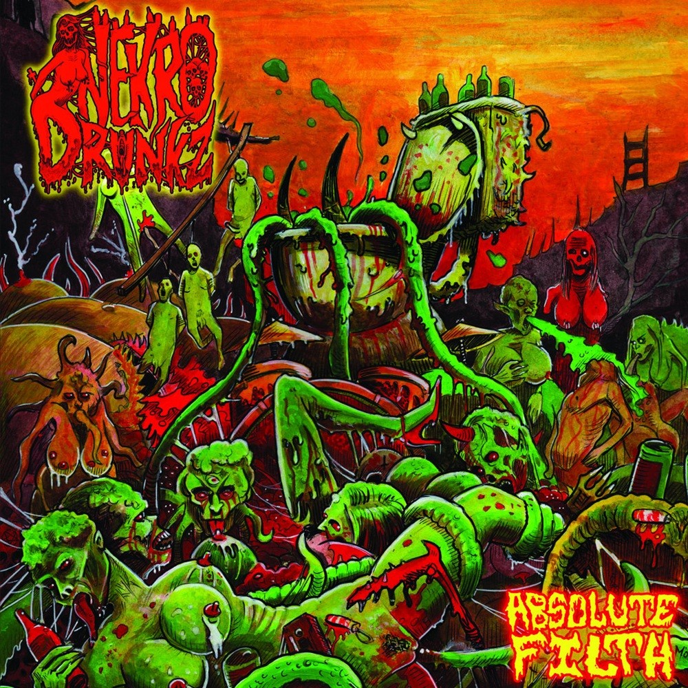 Nekro Drunkz - Absolute Filth (2015) Cover