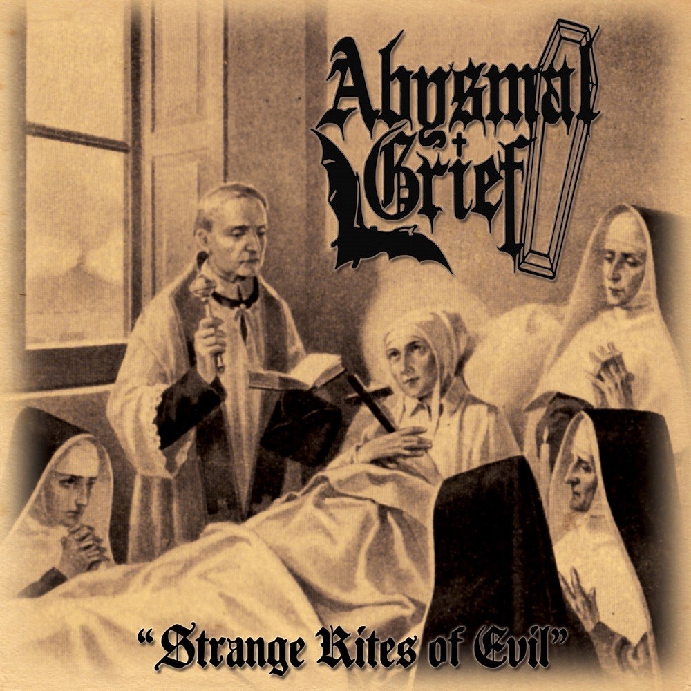 Abysmal Grief - Strange Rites of Evil (2015) Cover