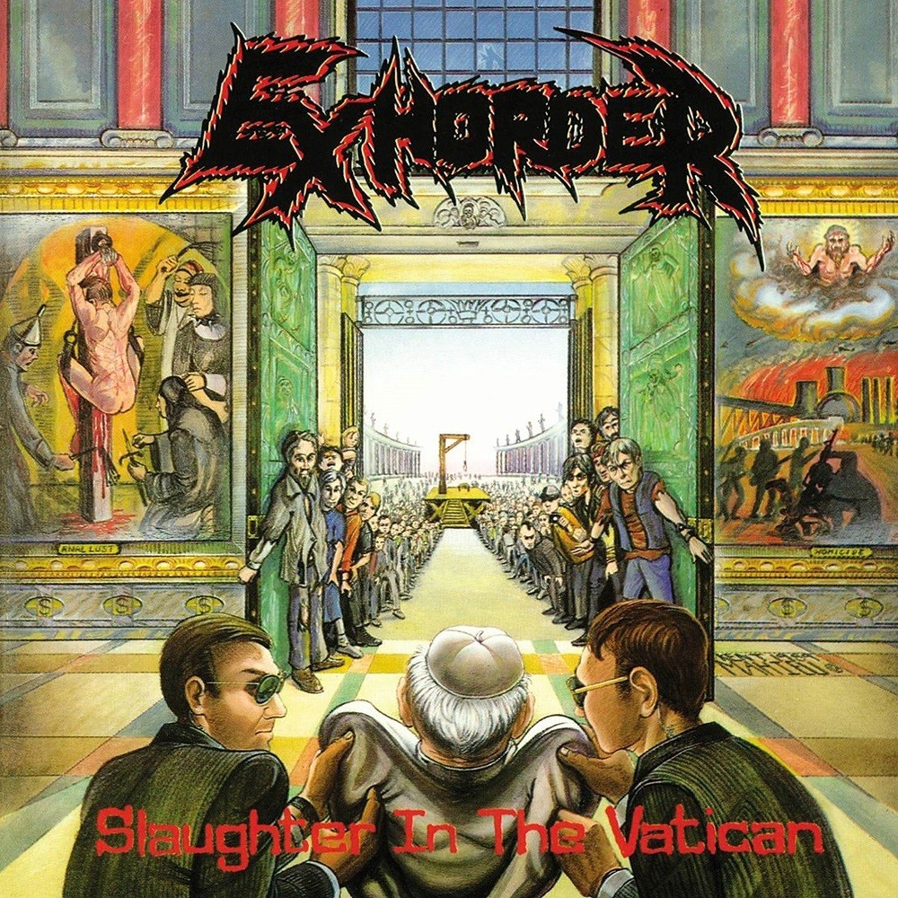 Exhorder - Slaughter in the Vatican (1990) Cover