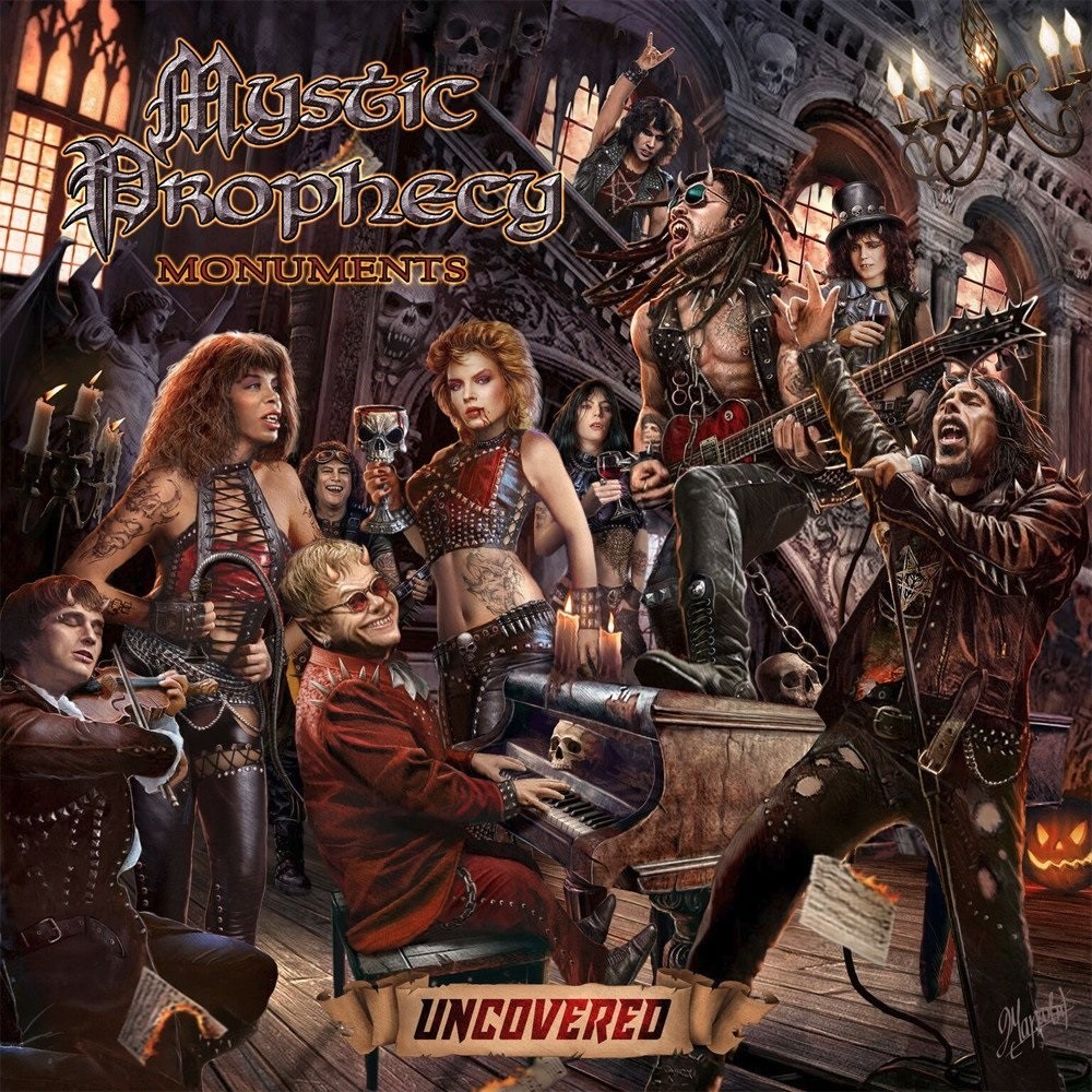 Mystic Prophecy - Monuments Uncovered (2018) Cover