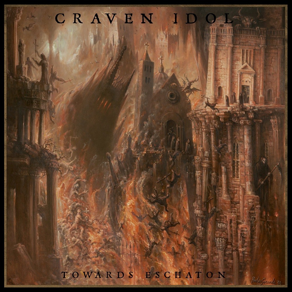Craven Idol - Towards Eschaton (2013) Cover
