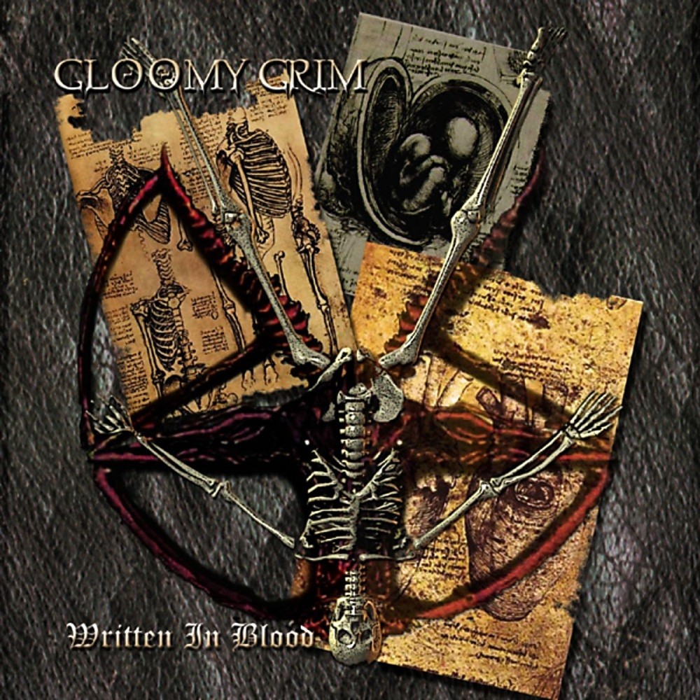 Gloomy Grim - Written in Blood (2001) Cover