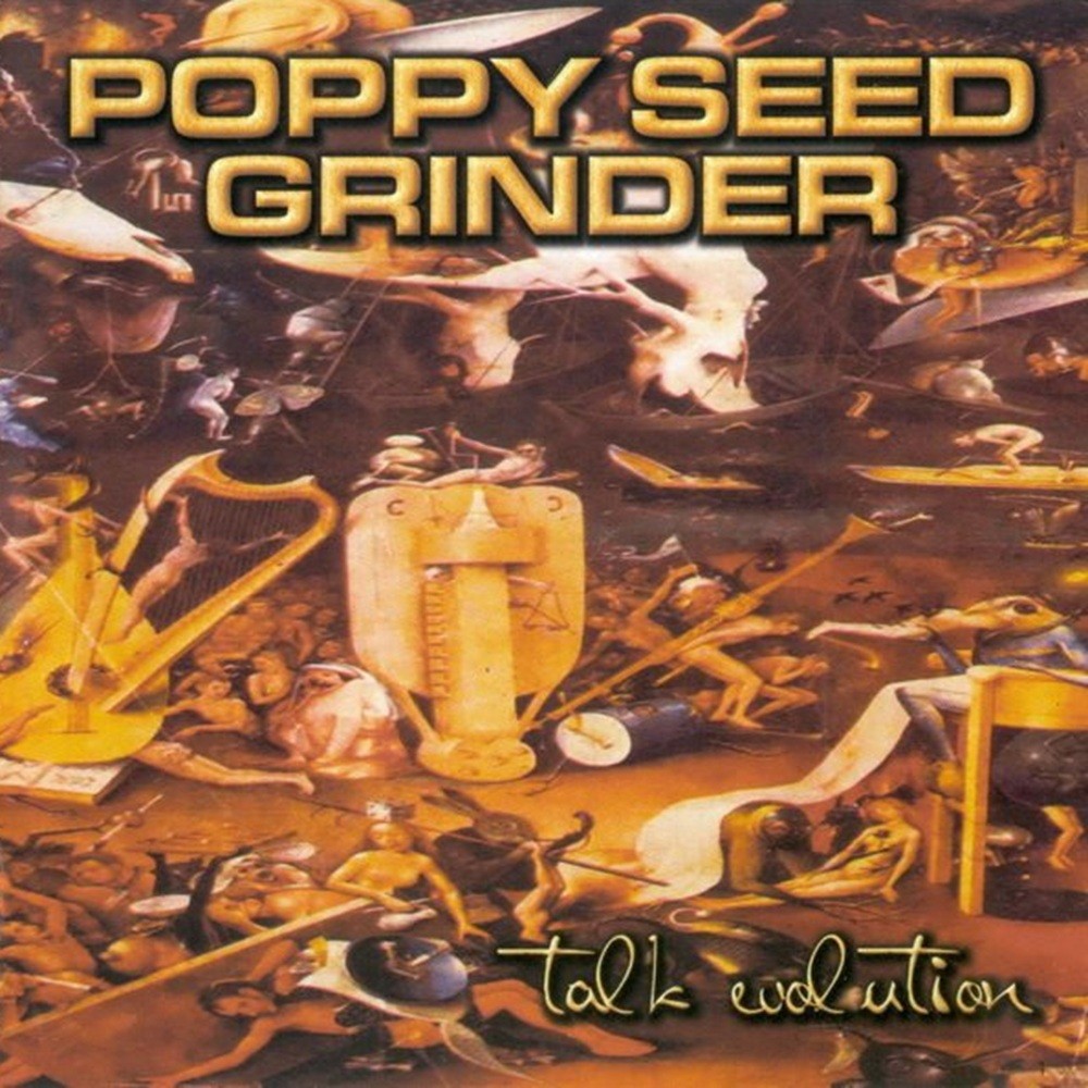 Poppy Seed Grinder / Defeated Sanity - Talk Evolution / The Parasite (2002) Cover