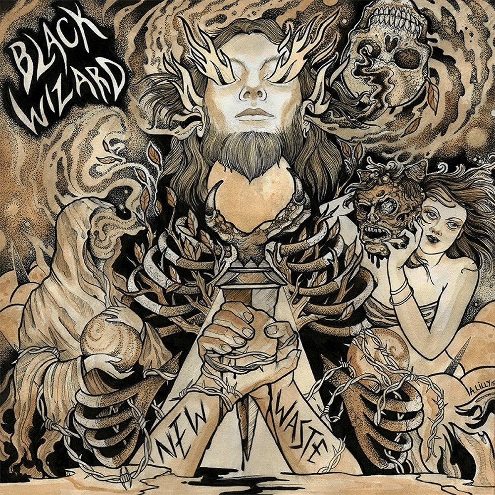 Black Wizard - New Waste (2016) Cover