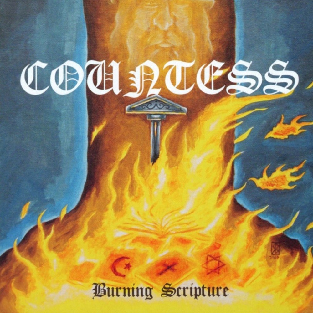 Countess - Burning Scripture (2010) Cover