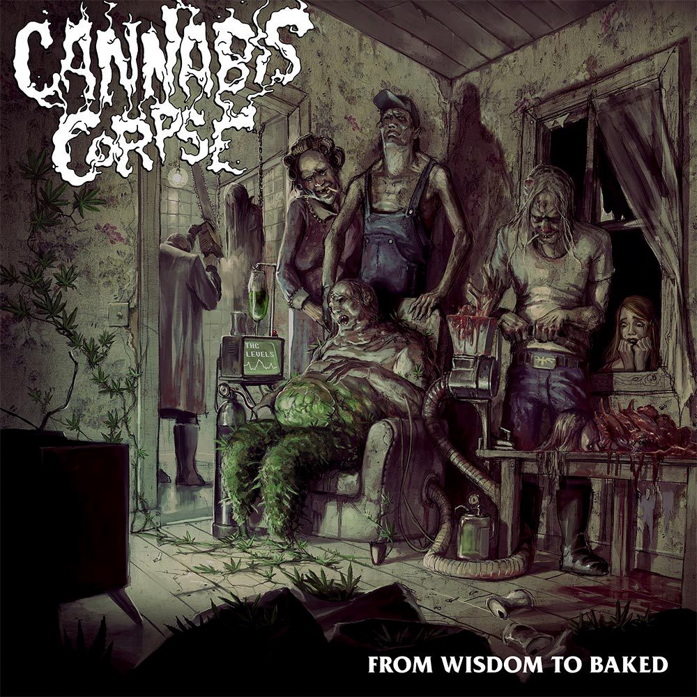 Cannabis Corpse - From Wisdom to Baked (2014) Cover