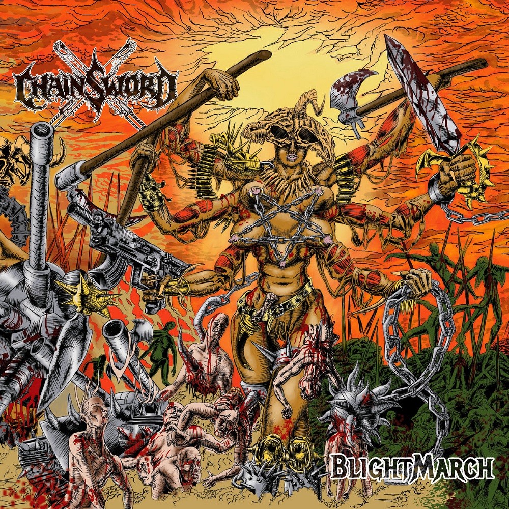 Chainsword - Blightmarch (2021) Cover