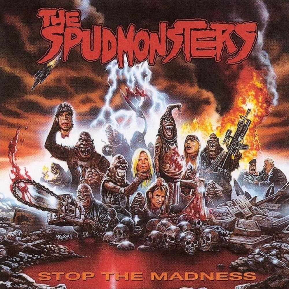 Spudmonsters, The - Stop the Madness (1993) Cover