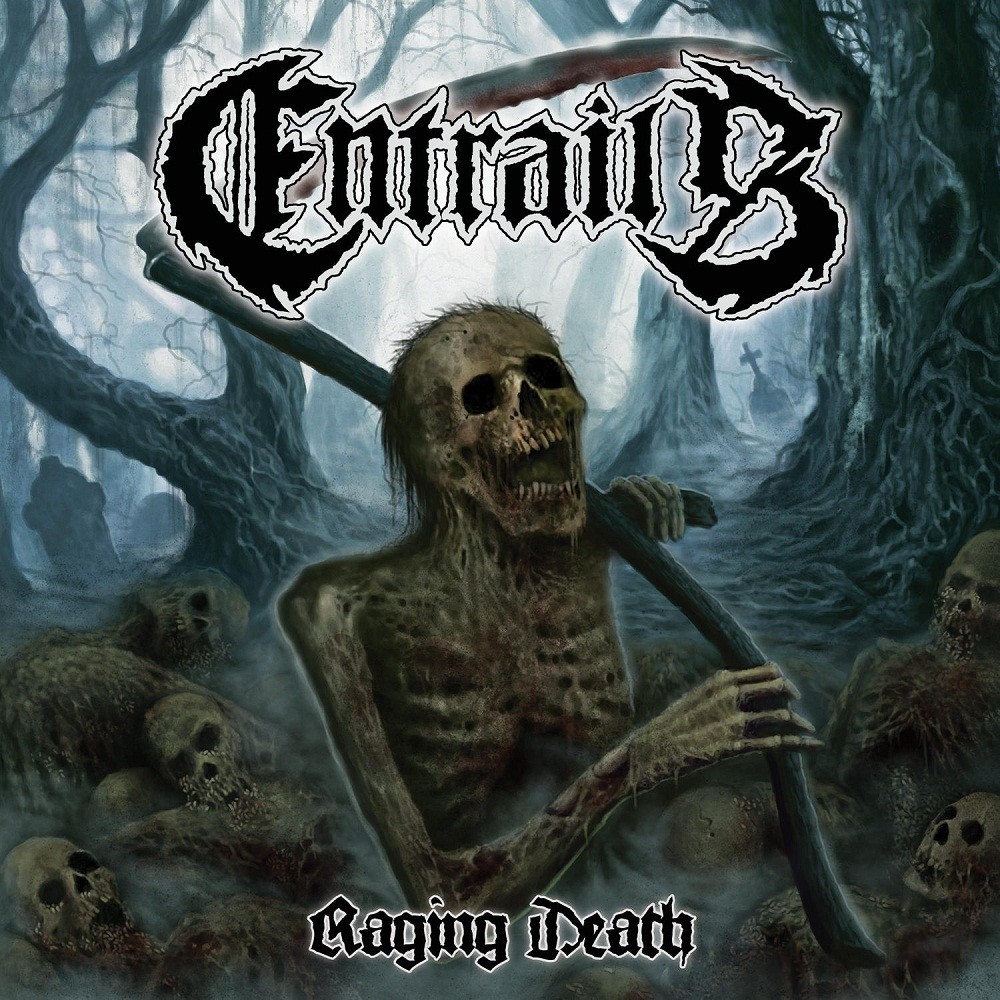 Entrails - Raging Death (2013) Cover